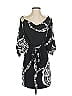 Joseph Ribkoff Graphic Black Cocktail Dress Size 2 - photo 1