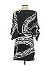 Joseph Ribkoff Graphic Black Cocktail Dress Size 2 - photo 2