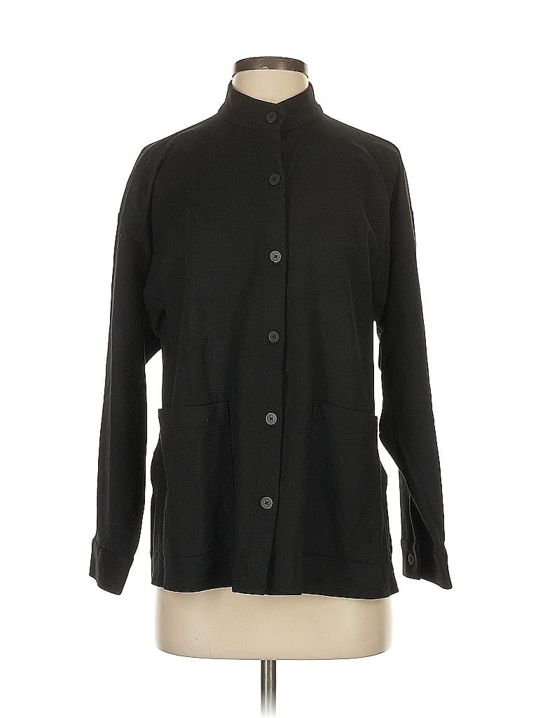Click to view more detailed imagery on our partner's website Pre-owned Eileen Fisher Jacket In Black