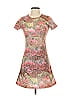 ASOS Print Pink Cocktail Dress Size 4 - photo 1