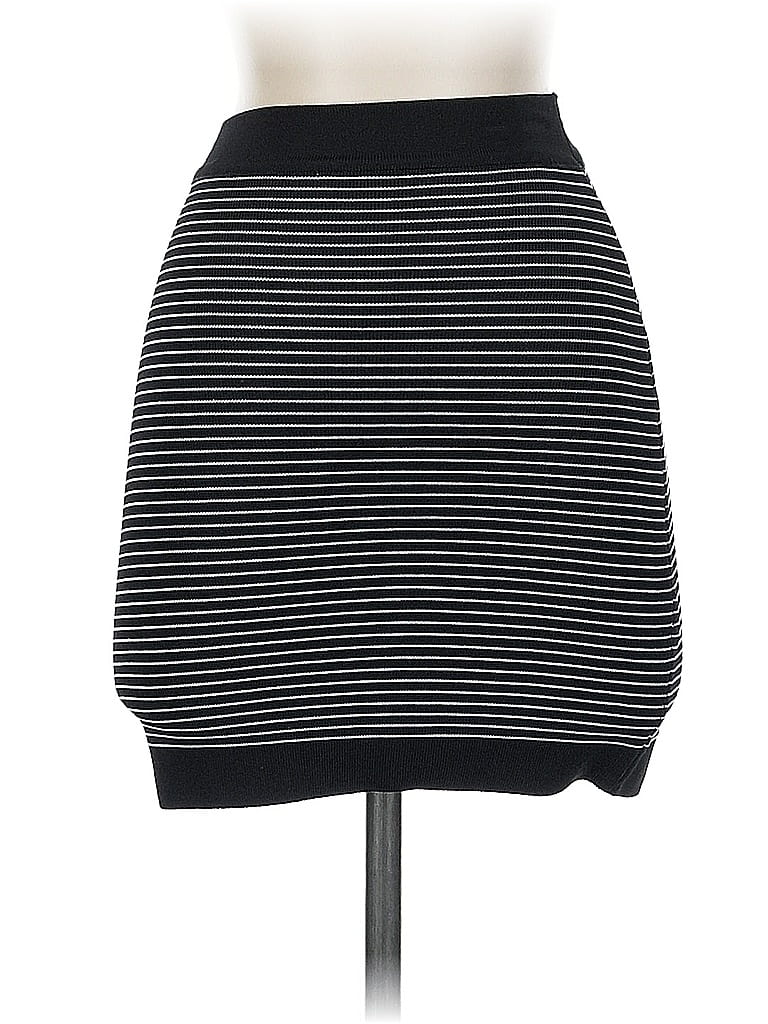 Pre-owned Bebe Casual Skirt In Black