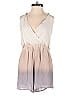 Lovers + Friends 100% Viscose Color Block Ivory Tan Romper Size S - photo 1