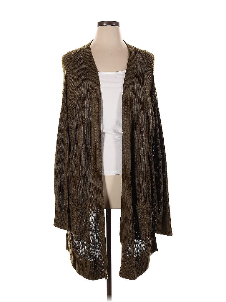 Pre-owned Sonoma Goods For Life Cardigan Sweater In Brown