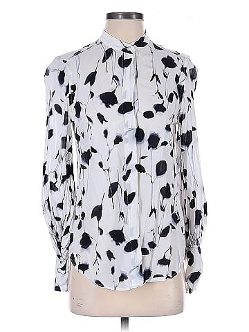 Equipment Long Sleeve Blouse (view 1)