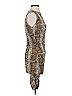 Veronica M. Animal Print Gray Cocktail Dress Size S - photo 3