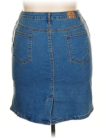 Chouyatou Denim Skirt (view 2)