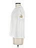 James 100% Polyester Ivory Sleeveless Blouse Size M - photo 5