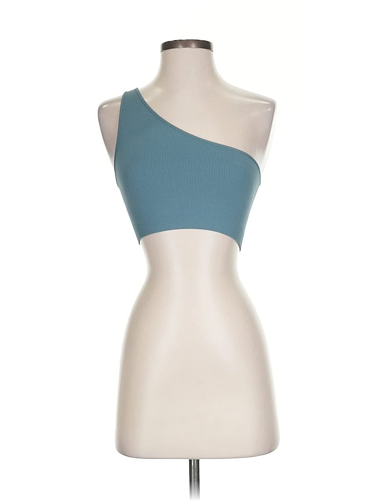 Pre-owned Set Active Sports Bra In Blue