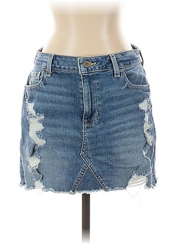 Hollister Denim Skirt (view 1)