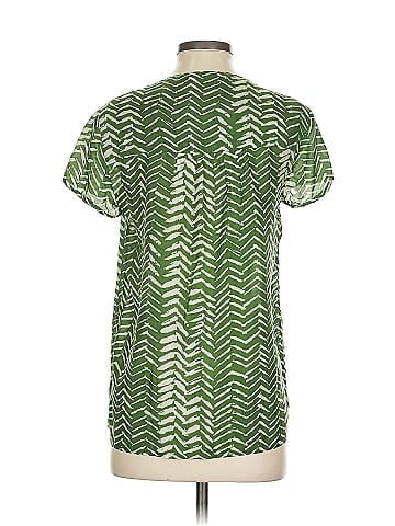 Velvet Short Sleeve Blouse (view 2)