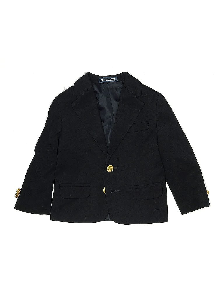 Click to view more detailed imagery on our partner's website Pre-owned Izod Kids' Blazer Jacket In Black