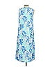 Sail to Sable Tropical Blue Casual Dress Size S - photo 2