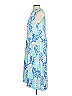 Sail to Sable Tropical Blue Casual Dress Size S - photo 4