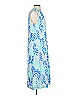 Sail to Sable Tropical Blue Casual Dress Size S - photo 3