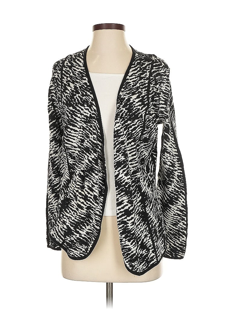 Pre-owned Nic + Zoe Cardigan Sweater In Black