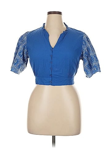 Solitaire Short Sleeve Blouse (view 1)