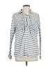 Mountain Hardwear Stripes Gray Long Sleeve Blouse Size L - photo 1