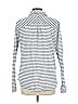 Mountain Hardwear Stripes Gray Long Sleeve Blouse Size L - photo 2