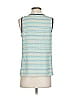Skies Are Blue 100% Polyester Blue Tank Top Size S - photo 2