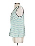 Skies Are Blue 100% Polyester Blue Tank Top Size S - photo 5