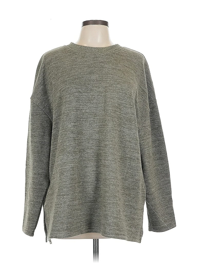 Pre-owned Primary Pullover Sweater In Gray