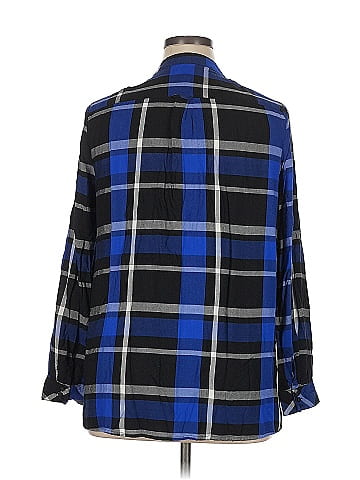 Kensie Long Sleeve Button-Down Shirt (view 2)