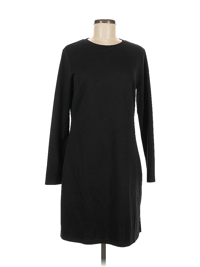 Pre-owned Unbranded Casual Dress In Black