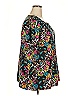 Woman Within Black Short Sleeve Henley Size 18 - photo 3