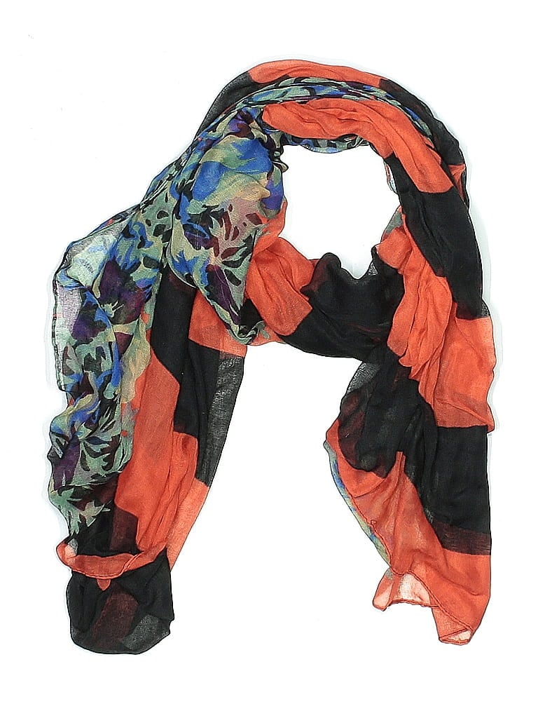 Pre-owned Unbranded Scarf In Orange