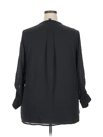 Simply Vera Vera Wang 3/4 Sleeve Blouse (view 2)