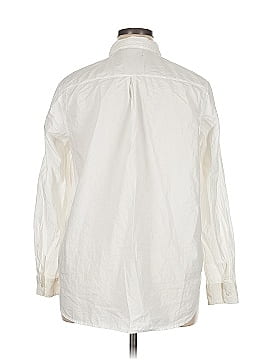 Universal Thread 100% Cotton Ivory Long Sleeve Button-Down Shirt Size S
