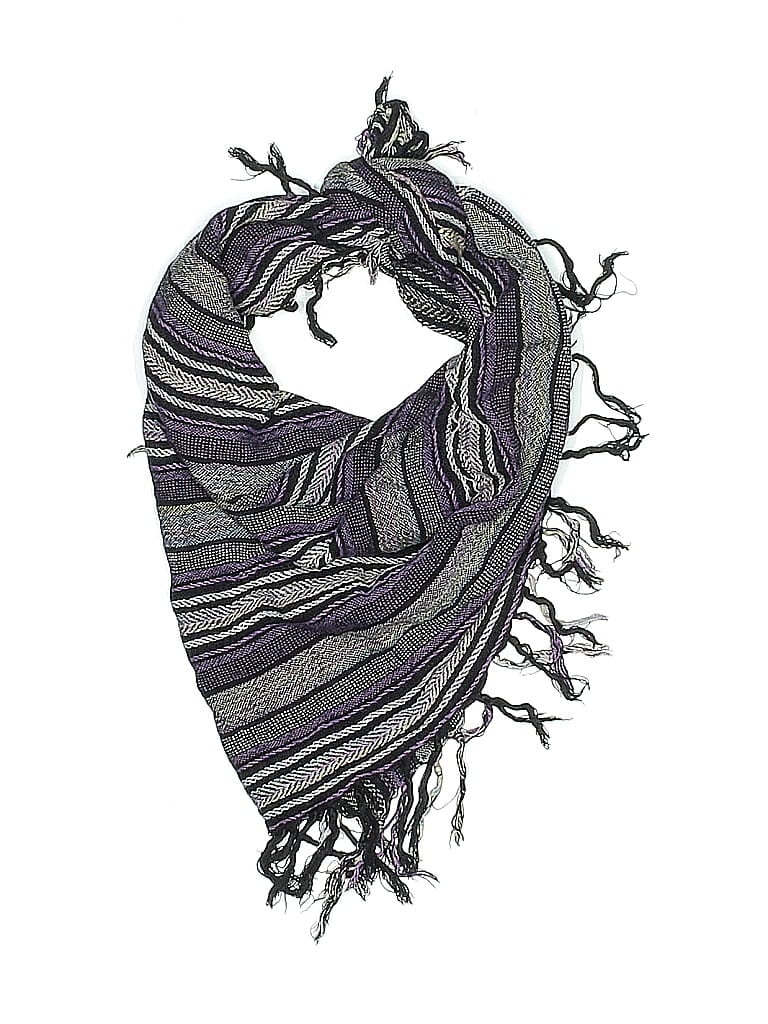 Pre-owned Unbranded Scarf In Purple