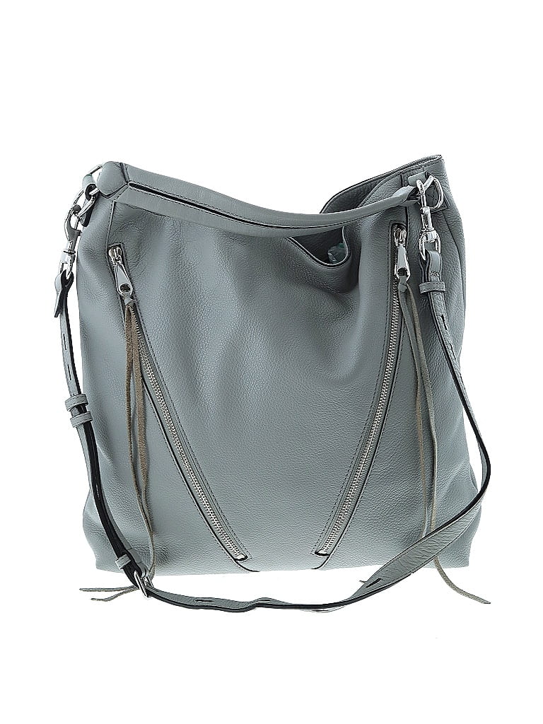 Rebecca Minkoff 100% Leather Gray Leather Shoulder Bag One size - photo 1