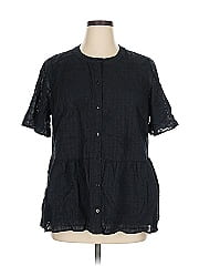 Isaac Mizrahi Live! Short Sleeve Blouse