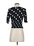 Tiny 100% Polyester Polka Dots Black Short Sleeve Top Size XS - photo 2