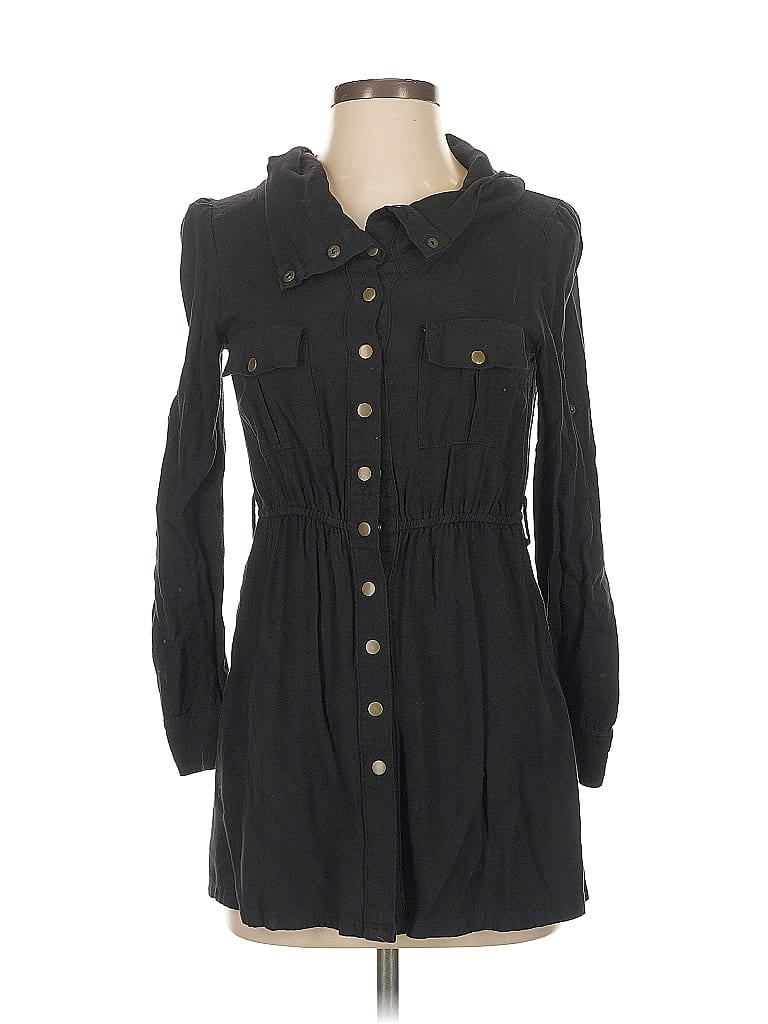 Pre-owned Double Zero Casual Dress In Black