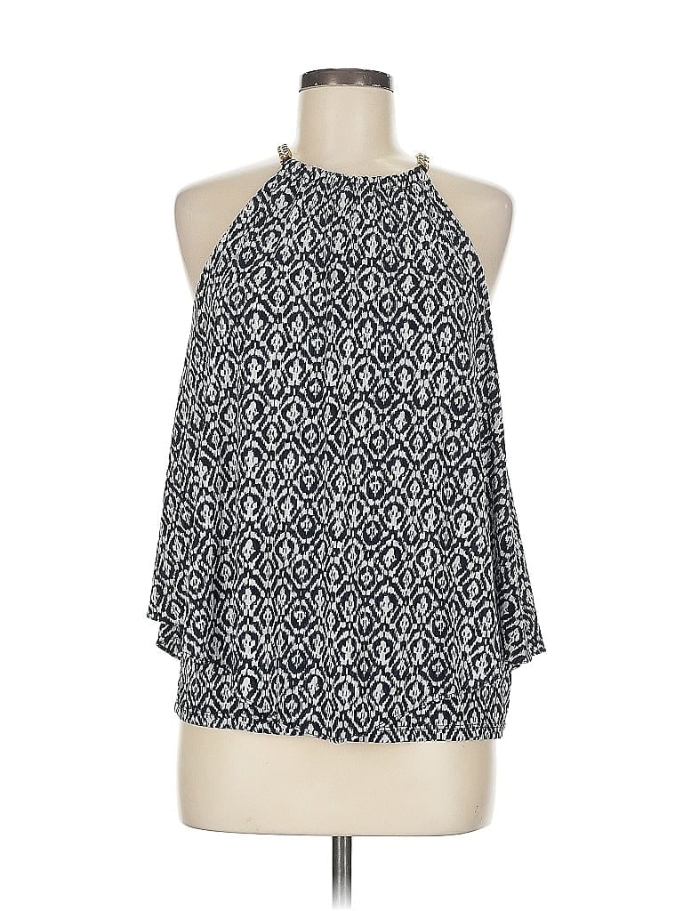 Pre-owned Michael Michael Kors Sleeveless Blouse In Blue