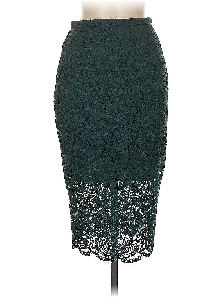 Pre-owned H&m Formal Skirt In Blue