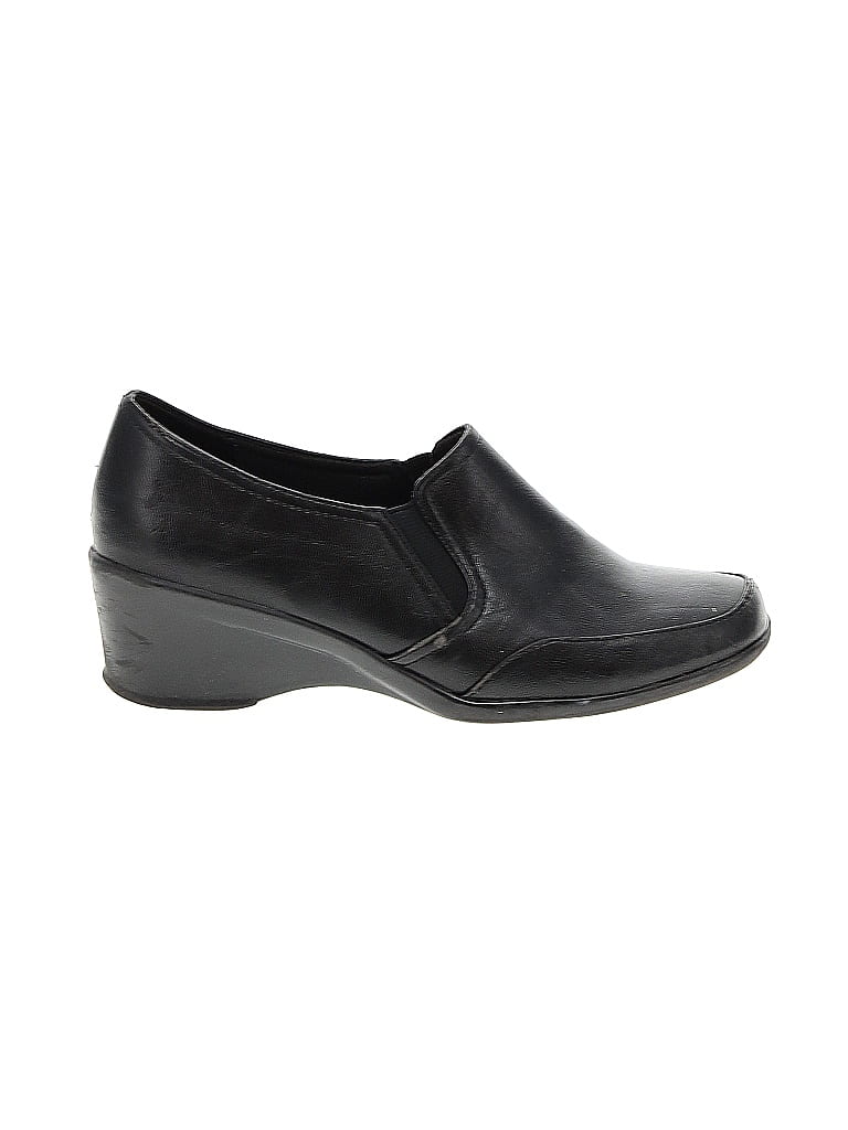 Pre-owned Life Stride Wedges In Black