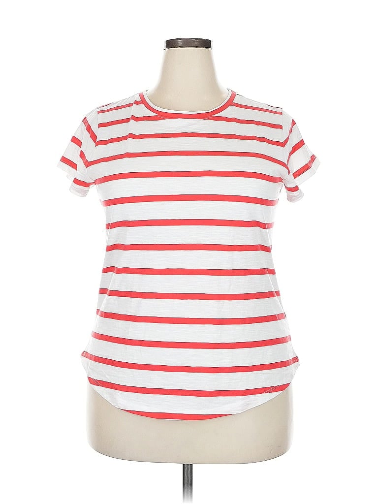 Pre-owned Sonoma Goods For Life Short Sleeve T-shirt In Red