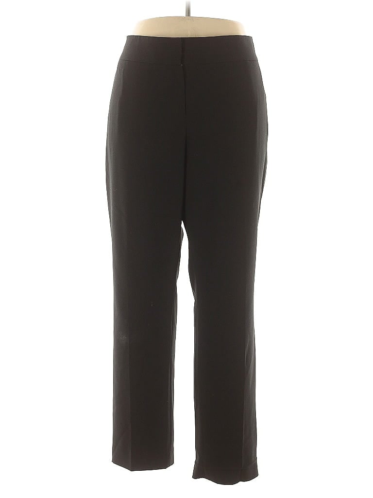 Pre-owned Le Suit Dress Pants In Black