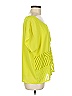Cluny 100% Polyester Yellow Short Sleeve Blouse Size 6 - photo 4
