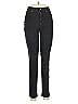 IMAN Solid Black Jeggings Size 6 - photo 1