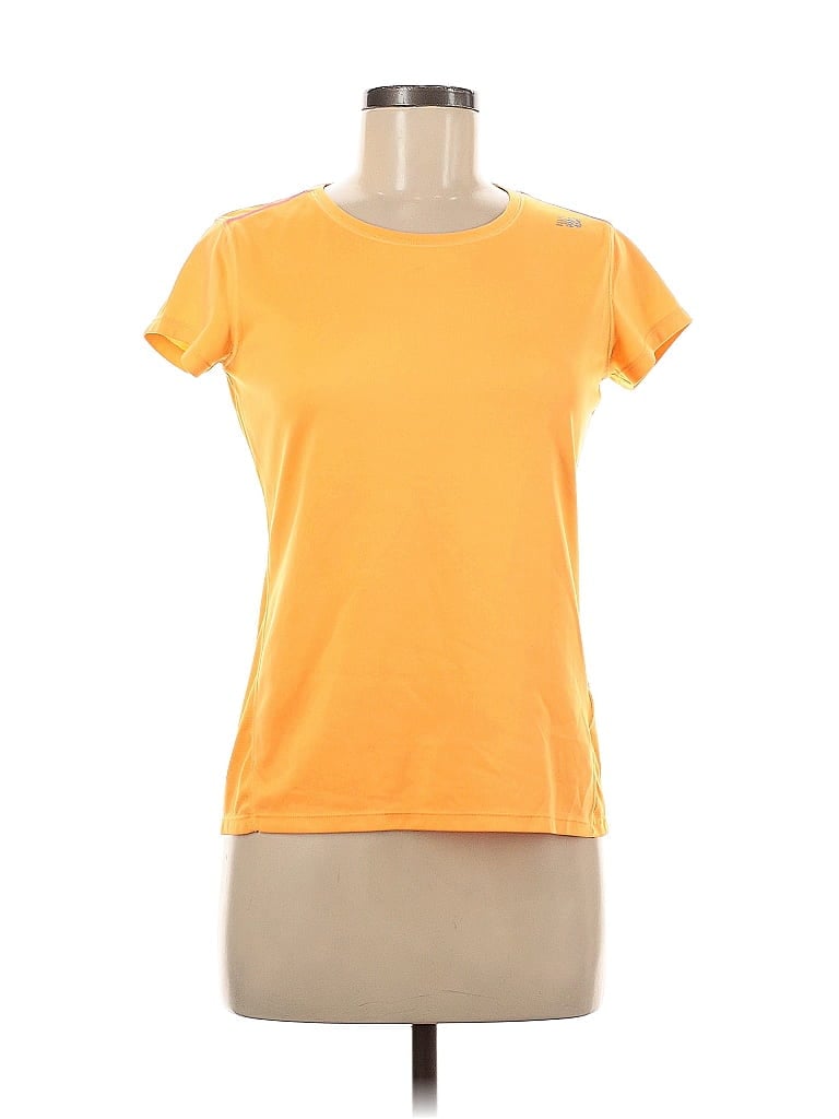Click to view more detailed imagery on our partner's website Pre-owned New Balance Active T-shirt In Yellow