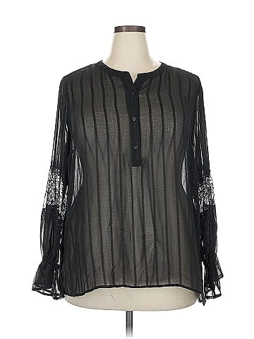 Simply Vera Vera Wang Long Sleeve Blouse (view 1)