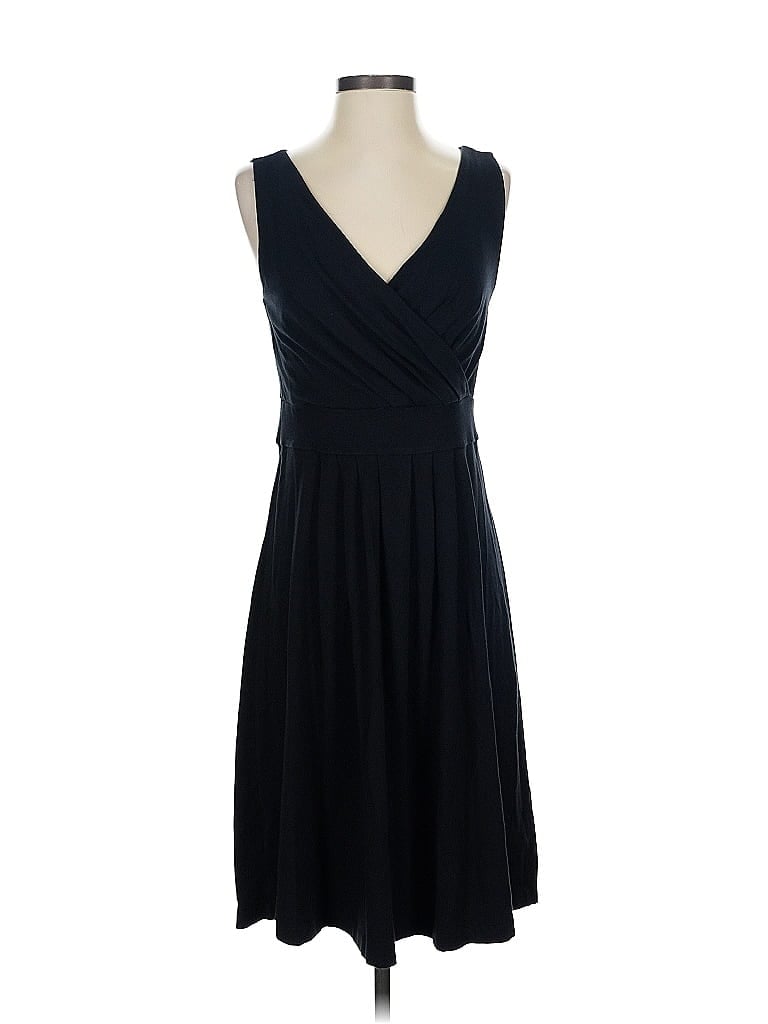 Pre-owned Lands' End Cocktail Dress In Black