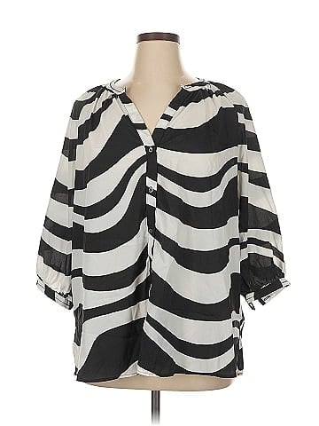 Isaac Mizrahi 3/4 Sleeve Blouse (view 1)