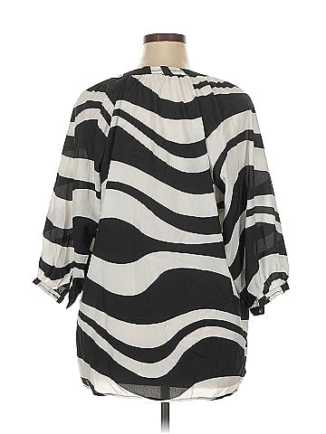 Isaac Mizrahi 3/4 Sleeve Blouse (view 2)