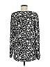 Eight Sixty 100% Rayon Black Long Sleeve Blouse Size M - photo 2