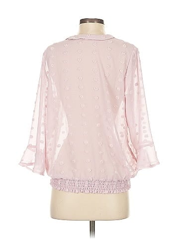 Solitaire 3/4 Sleeve Blouse (view 2)